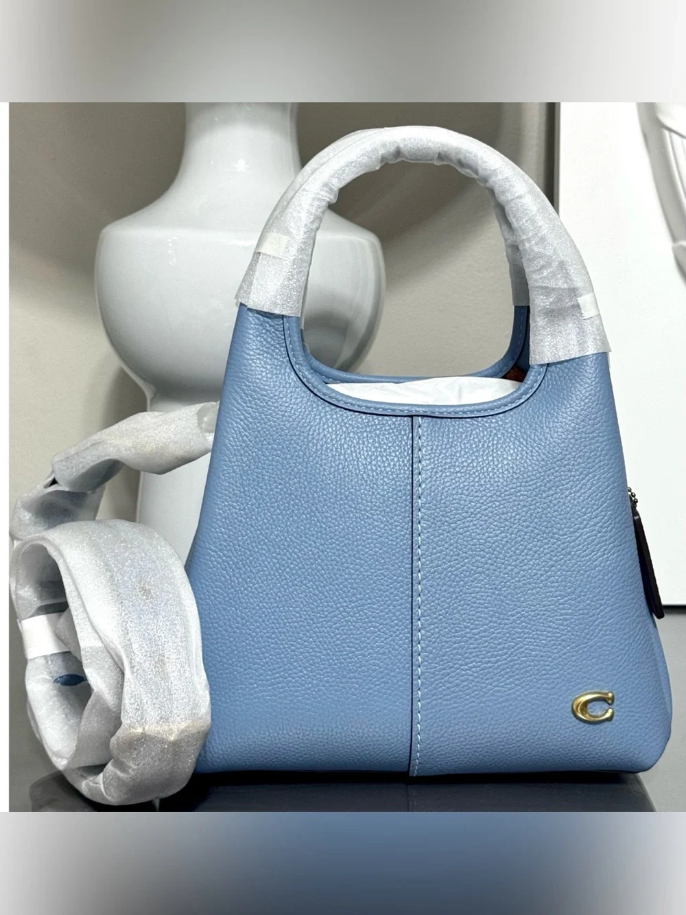 COACH Lana Shoulder Bag 23, BLUEBELL